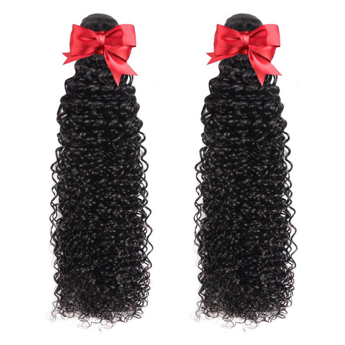 2PC Curly Best Human Hair Bundles