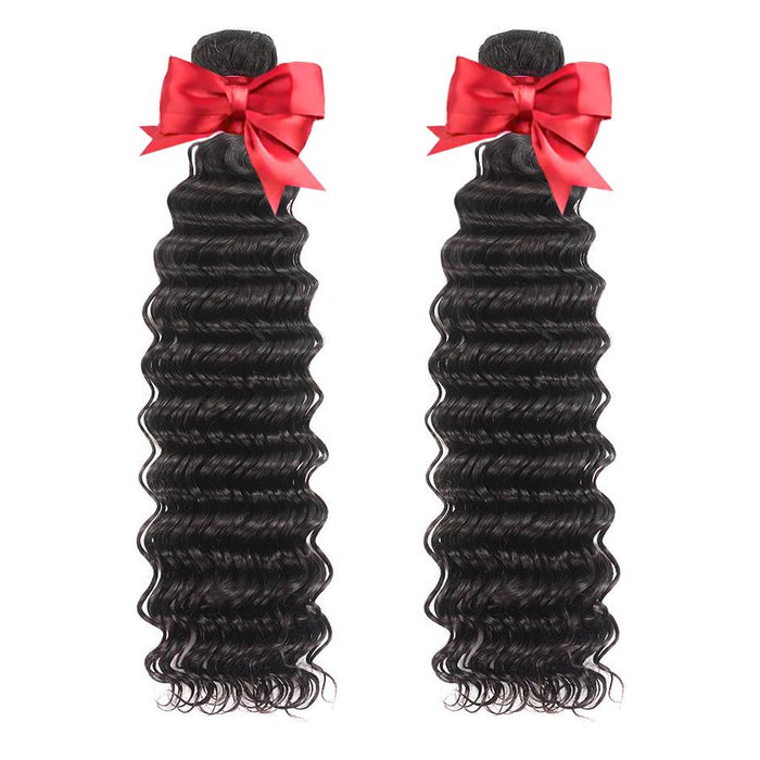 2PC Deep Wave Best Human Hair Bundles