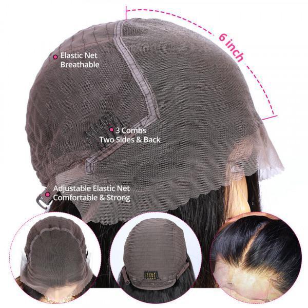 Curly 13x6 Lace Front Human Hair Wigs