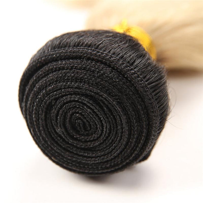 3PC Body Wave 1b/613 Color Best Human Hair Bundles